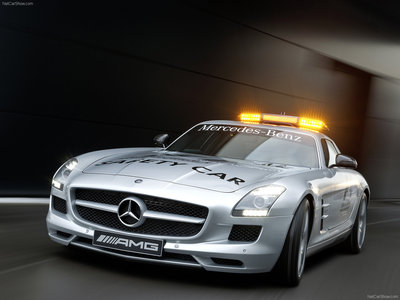Mercedes-Benz SLS AMG F1 Safety Car 2010 Poster 1334253