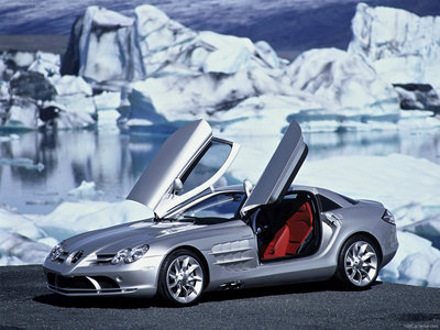 Mercedes-Benz SLR McLaren 2004 stickers 1334545