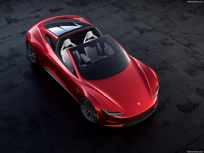 Tesla Roadster 2020 poster
