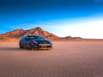 Nissan GT-R Track Edition 2014 Poster with Hanger