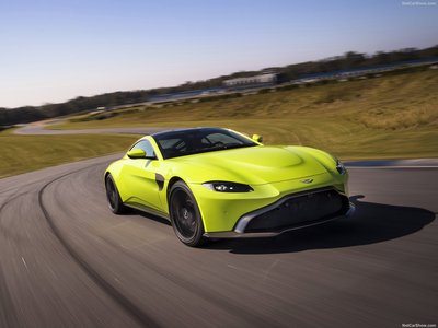 Aston Martin Vantage 2019 poster