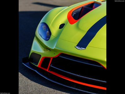 Aston Martin Vantage GTE Racecar 2018 Poster with Hanger