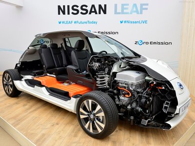 Nissan Leaf 2014 stickers 1335945
