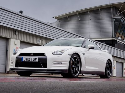 Nissan GT-R Track Pack 2012 Poster with Hanger