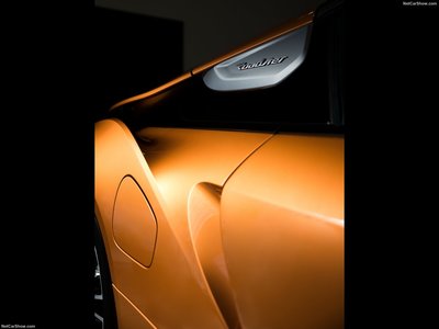 BMW i8 Roadster 2019 metal framed poster