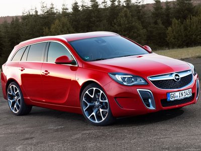 Opel Insignia OPC Sports Tourer 2014 tote bag