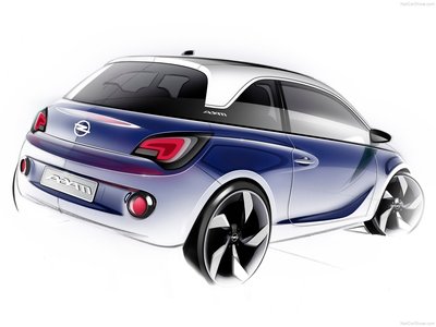 Opel Adam 2013 stickers 1338045
