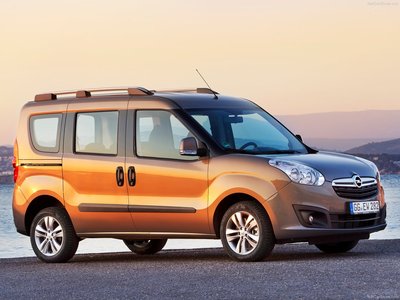 Opel Combo 2012 Poster with Hanger