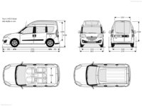 Opel Combo 2012 Mouse Pad 1338291