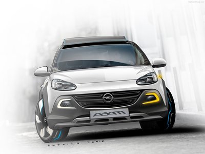 Opel Adam Rocks Concept 2013 Poster with Hanger