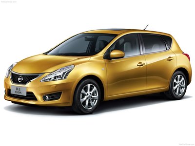 Nissan Tiida 2012 Poster with Hanger
