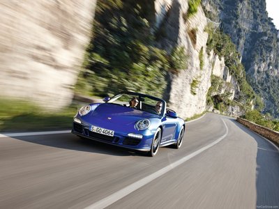 Porsche 911 Carrera GTS Cabriolet 2011 tote bag