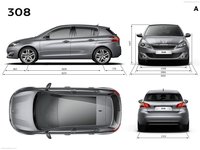 Peugeot 308 2014 stickers 1339678
