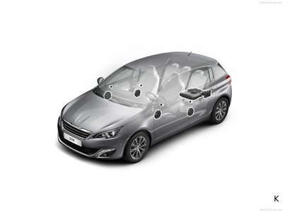 Peugeot 308 2014 Mouse Pad 1339694