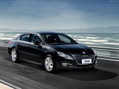 Peugeot 508 China 2011 canvas poster