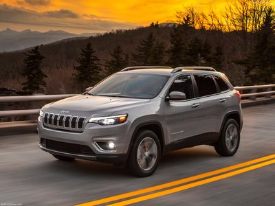 Jeep Cherokee 2019 Poster with Hanger