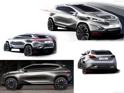 Peugeot Urban Crossover Concept 2012 pillow