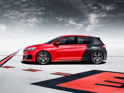 Peugeot 308 R Concept 2013 Poster with Hanger