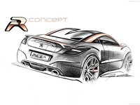 Peugeot RCZ R Concept 2012 stickers 1340452