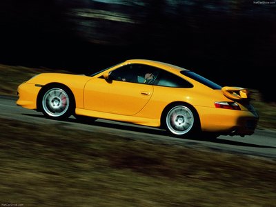 Porsche 911 GT3 2000 canvas poster
