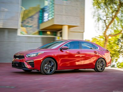 Kia Forte 2019 Poster with Hanger