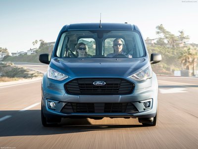 Ford Transit Connect Wagon 2019 Poster with Hanger
