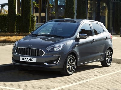 Ford Ka plus 2019 canvas poster