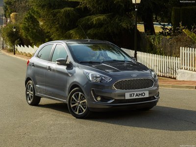 Ford Ka plus 2019 canvas poster