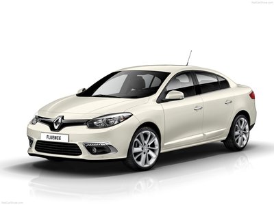 Renault Fluence 2013 canvas poster