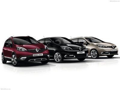 Renault Grand Scenic 2013 Poster with Hanger