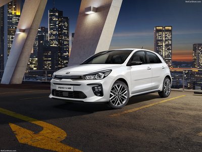 Kia Rio GT-Line 2018 Poster with Hanger