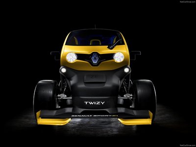 Renault Twizy RS F1 Concept 2013 wooden framed poster