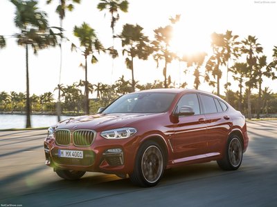 BMW X4 M40d 2019 Poster with Hanger