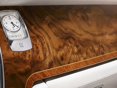 Rolls-Royce Ghost Six Senses Concept 2012 wooden framed poster