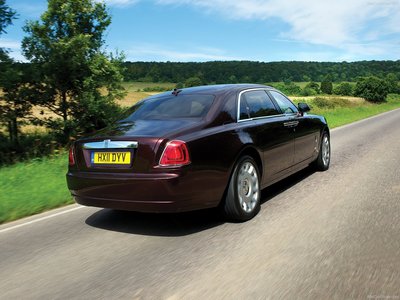 Rolls-Royce Ghost Extended Wheelbase 2012 canvas poster