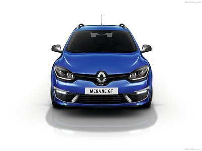 Renault Megane Estate 2014 Poster with Hanger