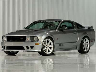 Saleen Ford Mustang S281 Supercharged 2005 Poster with Hanger