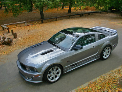 Saleen Ford Mustang S281 Scenic Roof 2006 Poster with Hanger