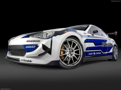 Scion FR-S Race car 2012 poster