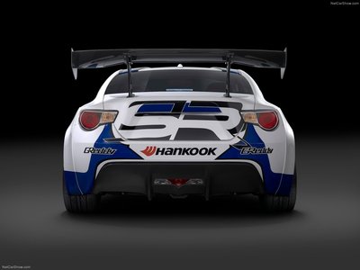 Scion FR-S Race car 2012 Poster with Hanger