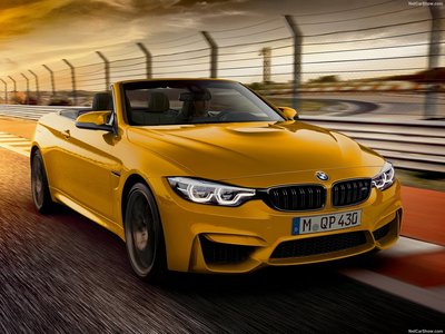BMW M4 Convertible 30 Jahre 2018 Poster with Hanger