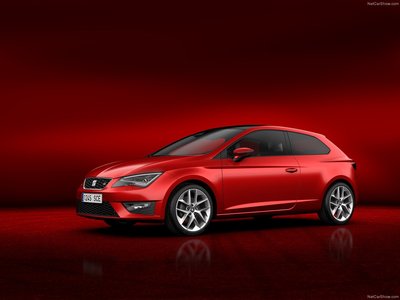 Seat Leon SC 2014 Poster with Hanger