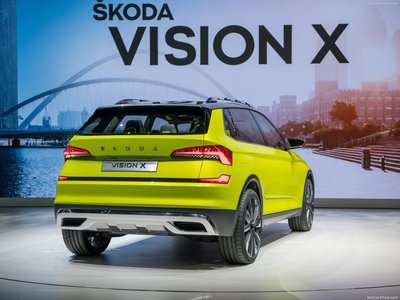 Skoda Vision X Concept 2018 Poster 1345101