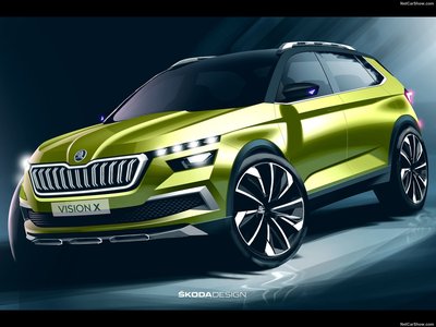 Skoda Vision X Concept 2018 Mouse Pad 1345103