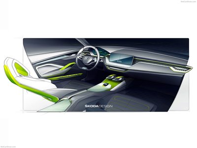 Skoda Vision X Concept 2018 Poster 1345109