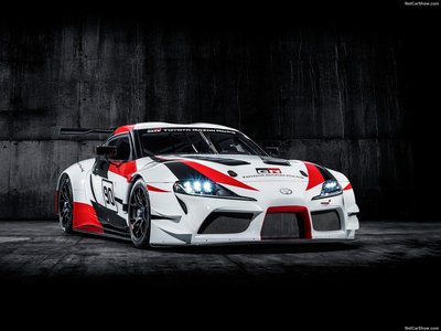 Toyota GR Supra Racing Concept 2018 poster