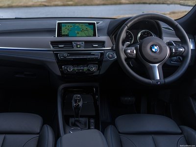 BMW X2 [UK] 2019 wooden framed poster