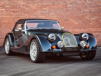 Morgan Plus 8 50th Anniversary 2018 Poster with Hanger