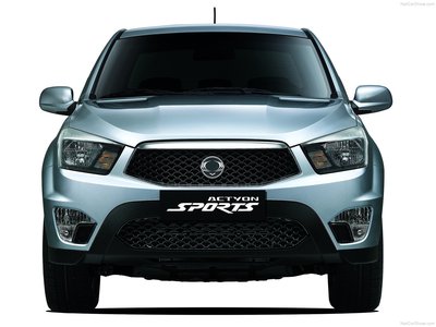 SsangYong Actyon Sports 2013 metal framed poster