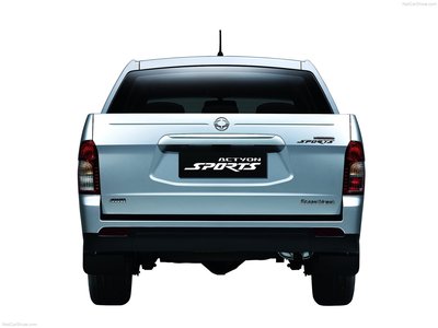 SsangYong Actyon Sports 2013 canvas poster